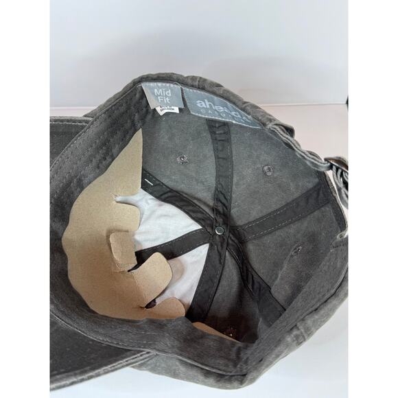 UFOs Mini Golf Course Pensacola Beach, FL Adj. Strap Cap Gray Ahead Casuals NWT - Picture 5 of 6